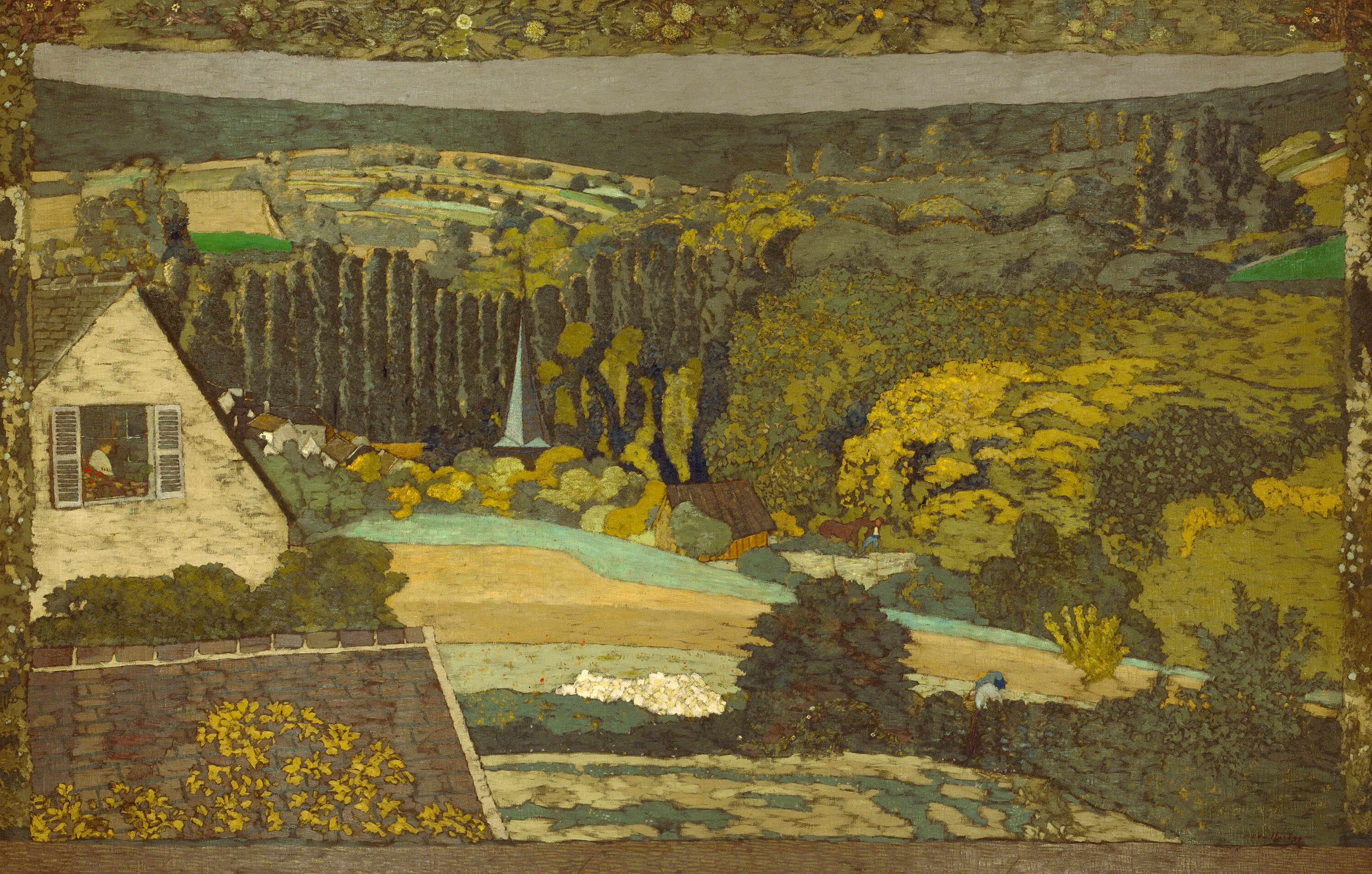 Landscape: Window Overlooking the Woods
